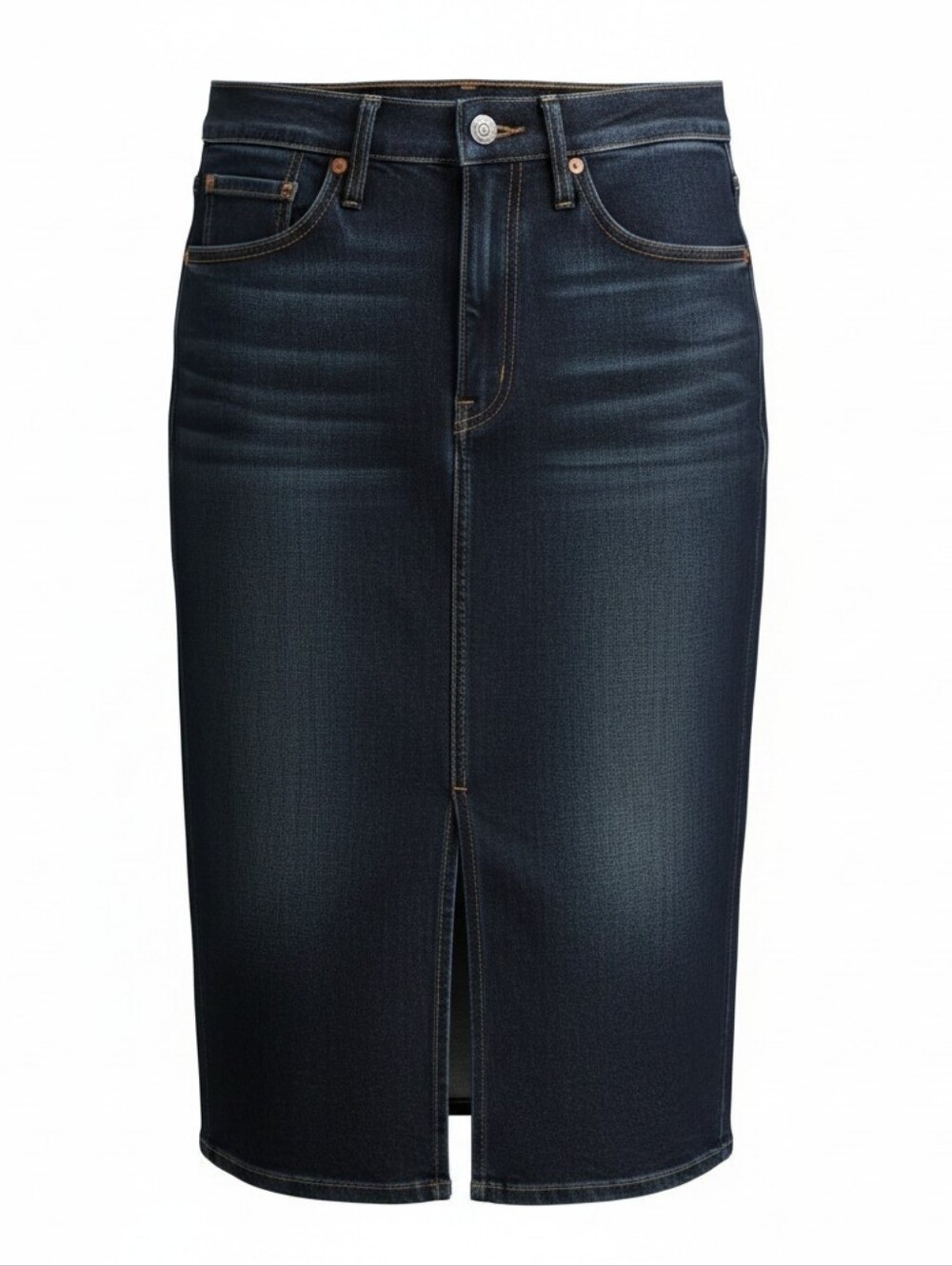 Levis Premium  Dark Blue Denim Pencil Skirt